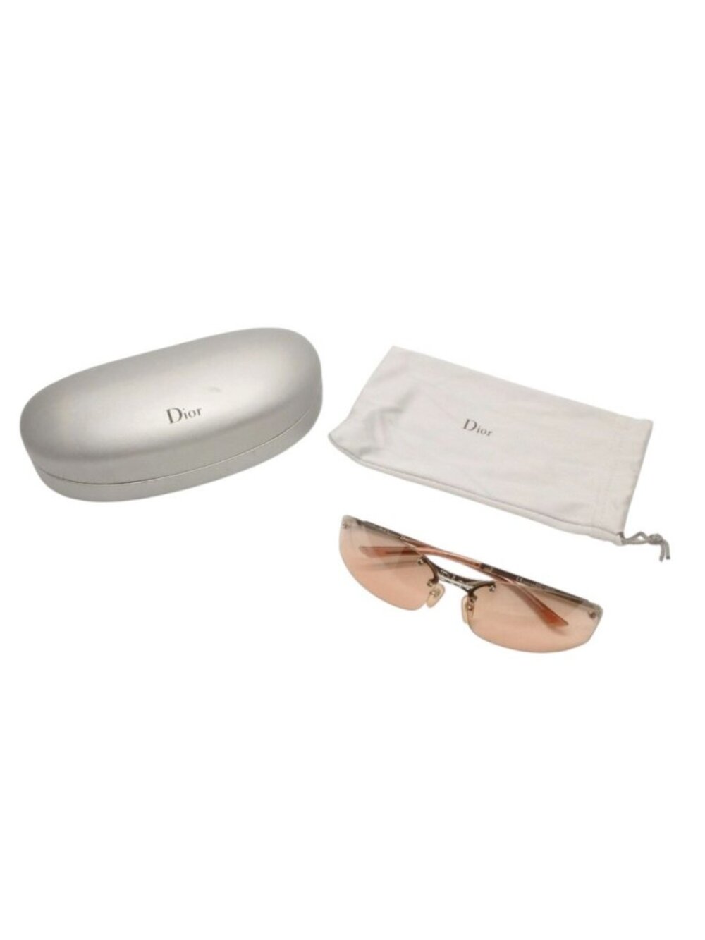 Dior Minipop Sunglasses Gold Eyewear
